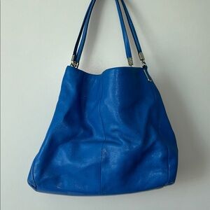 Coach Vibrant Blue Shoulder Bag